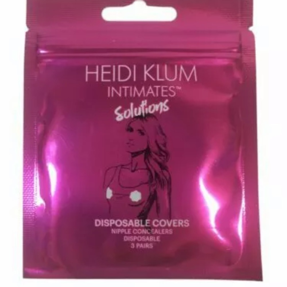 NEW Heidi Klum disposable nipple covers